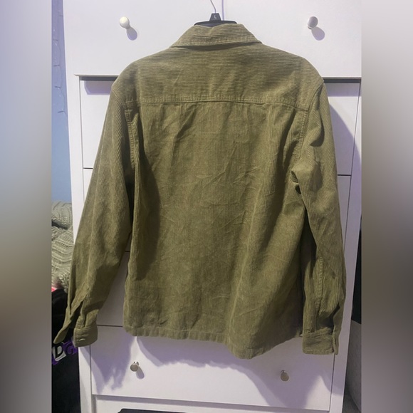 H&M green men’s corduroy jacket - Picture 2 of 2